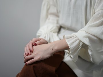 K18 ダイヤモンド ブレスレット 0.15ct The pavilion rpaub824の画像