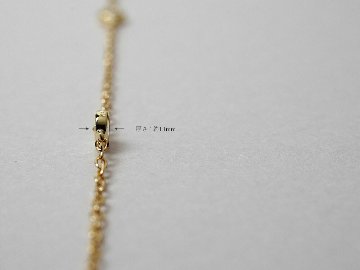 K18 ダイヤモンド ブレスレット 0.15ct The pavilion rpaub824の画像