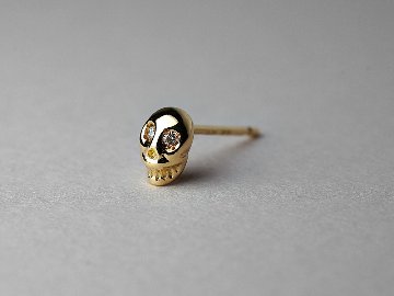 K18 ダイヤモンド ピアス カラベラ rpaub12123の画像
