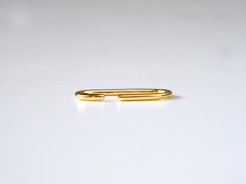 【片耳販売】 K18 クリップ イヤーカフ rph55978623の画像