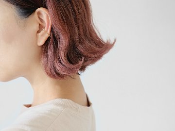 【片耳販売】 K18 クリップ イヤーカフ rph55978623の画像