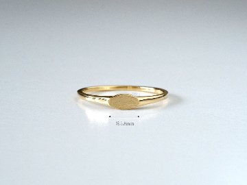 K18 インタリオ オーバル リング rph11238622の画像