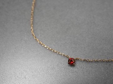 K18 ルビー ネックレス rpa27346r21の画像