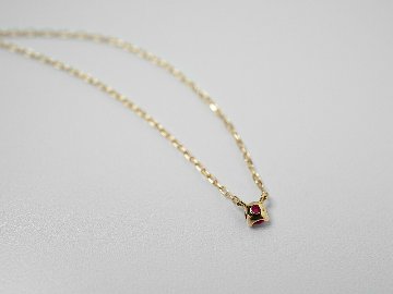 K18 ルビー ネックレス rpa27346r21の画像