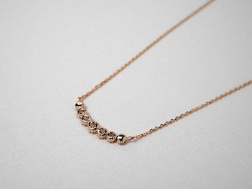 K18 セブン ダイヤモンド ネックレス 0.3ct rpg032032016721の画像