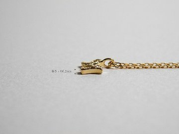 K18 イニシャル ダイヤモンド プチ ネックレス rpa2838721の画像