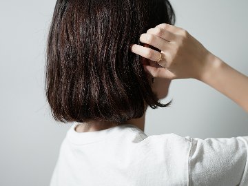 K18 ダイヤモンド イニシャル リング rpa3084522の画像