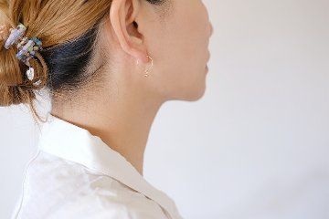 K18 バール ピアス rph43581823の画像