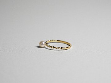 K18 パール バブル リング rpa3003022の画像
