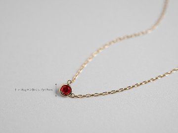 K18 ルビー ネックレス The pavilion rpaub6r21の画像