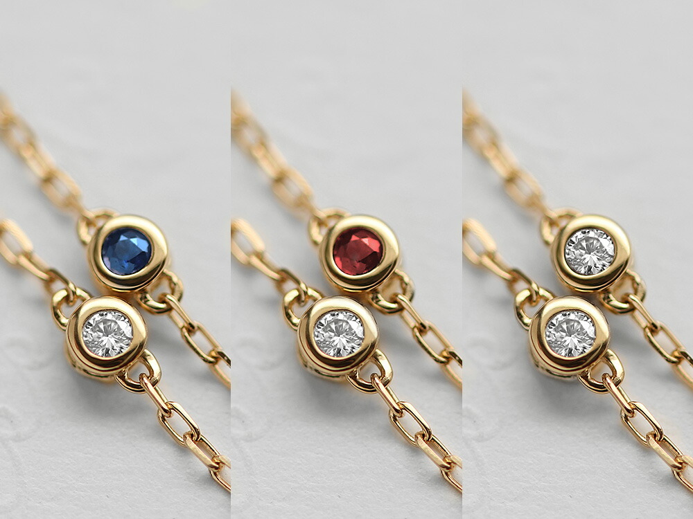 K18 プティ ポワ ブレスレット rph75023024の画像