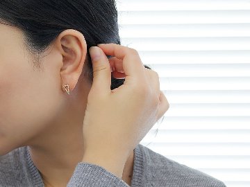 K18 ガトー ダイヤモンド ピアス rph46632323の画像
