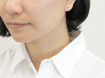 K18 クラウン ダイヤモンド ピアス 0.2ct rph46528923の画像