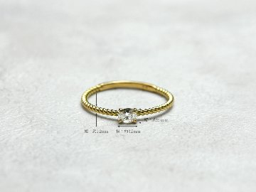 K18 オーバル ダイヤモンド リング rph28875722の画像