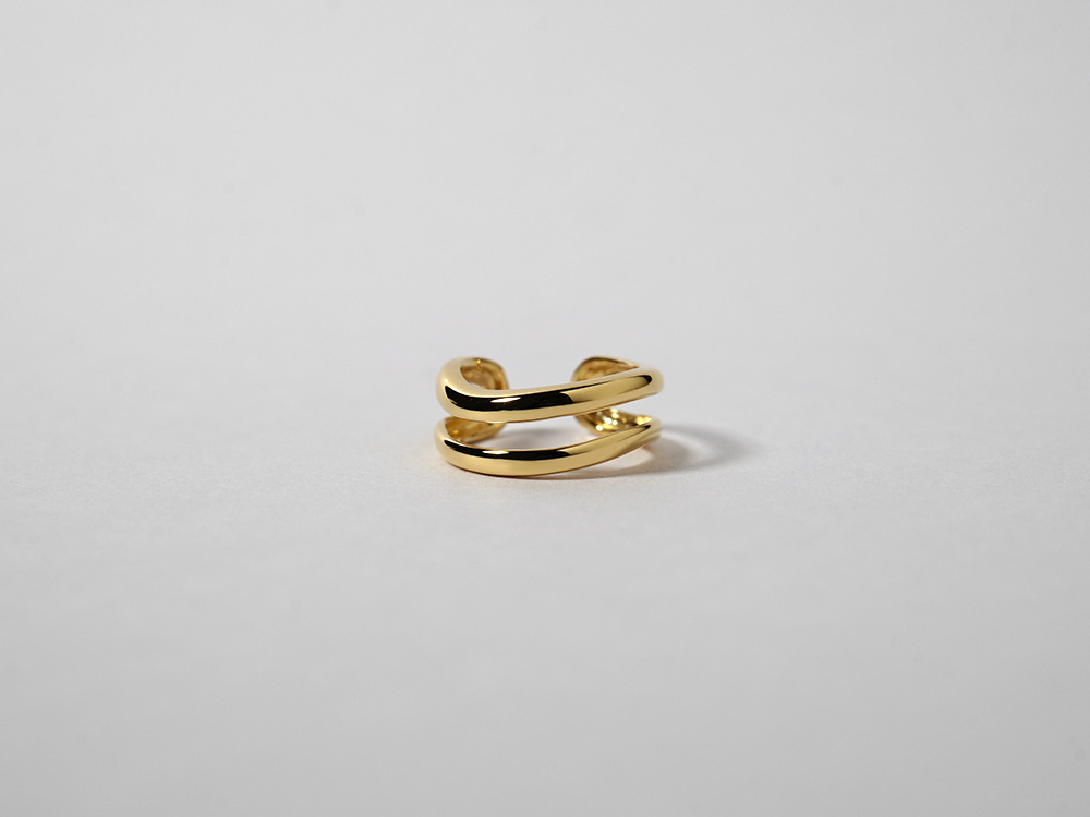 【片耳販売】 K18 ドゥエ イヤーカフ rph55977523の画像