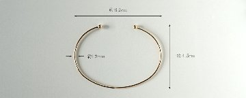 K18 ディスティニー バングル rph75223024の画像