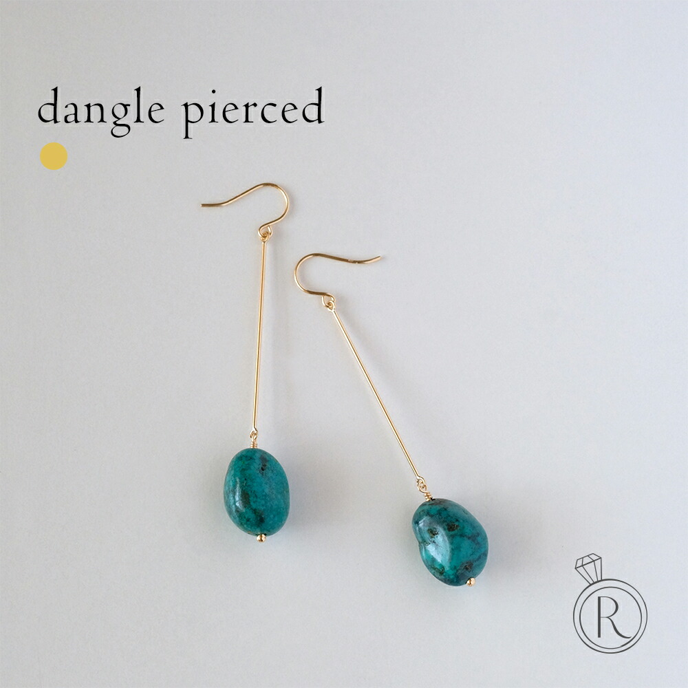 K18 ダングル ピアス rph43541023の画像