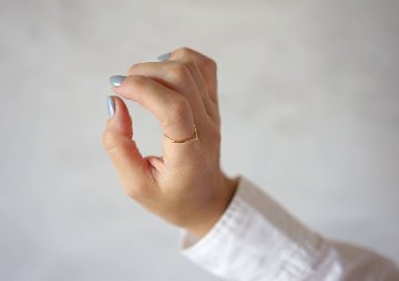 K18 shizuku リング rph26474822の画像