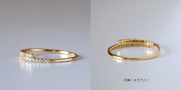 K18 クリング ダイヤモンド リング rph26513922の画像
