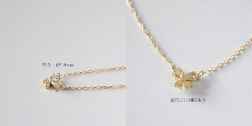 K18 バタフライ ネックレス rph63149921の画像