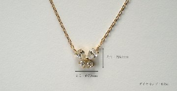 K18 バタフライ ネックレス rph63149921の画像