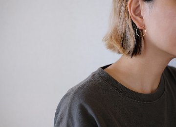 K18 エリプス ピアス rph46999523の画像