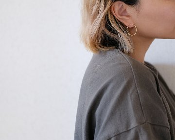 K18 エリプス ピアス rph46999523の画像