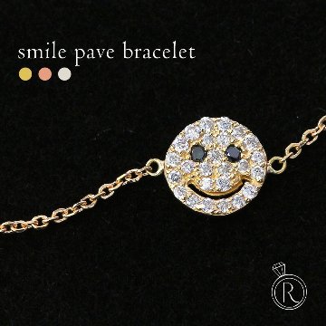 K18 スマイルパヴェ ダイヤモンド ブレスレット rph67045924の画像