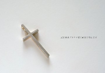 K18/Pt マニッシュクロス ペンダントトップ rph67165921の画像