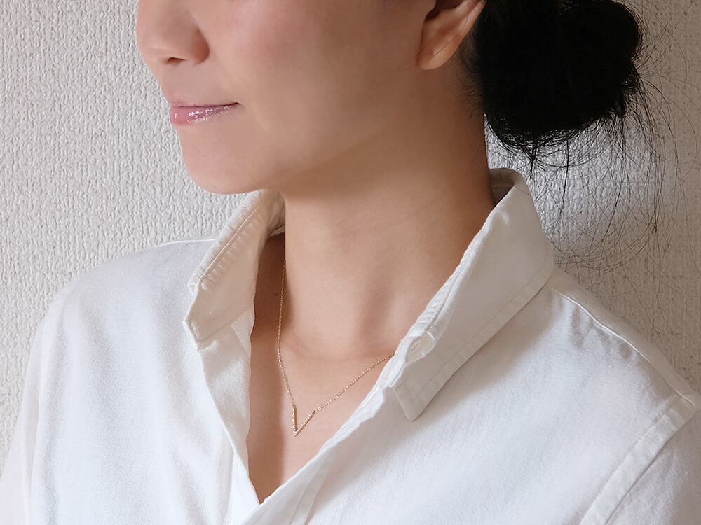 K18 ティップ ダイヤモンド ネックレス rph66644321の画像