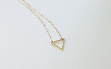 K18 オープン トライアングル ネックレス rph66640621の画像