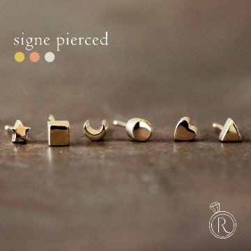 【片耳販売】 K18 シーニュ ピアス rph66591423の画像