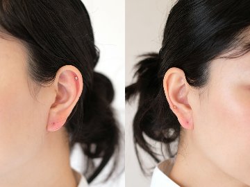 【片耳販売】 K18 シーニュ ピアス rph66591423の画像