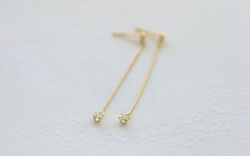 K18 メテオ ダイヤモンド ピアス rph46969323の画像