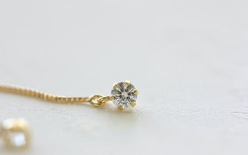 K18 メテオ ダイヤモンド ピアス rph46969323の画像