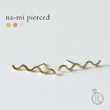 K18 ピアス na-mi rph46736923の画像