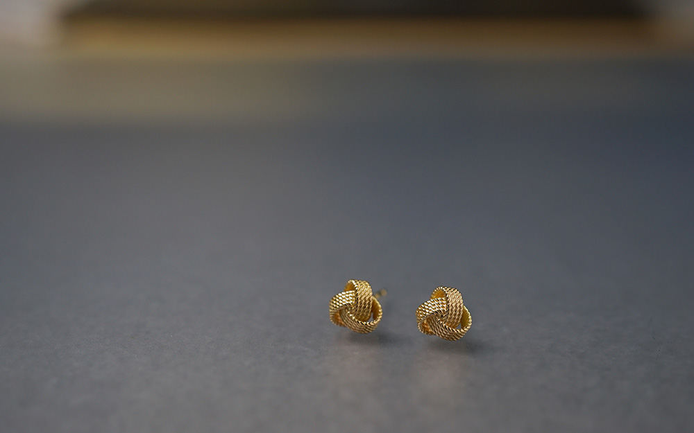 K18 ブレイド ピアス rph41052923の画像