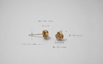 K18 ブレイド ピアス rph41052923の画像