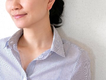 K18 スパチュラ ピアス rpa2128423の画像