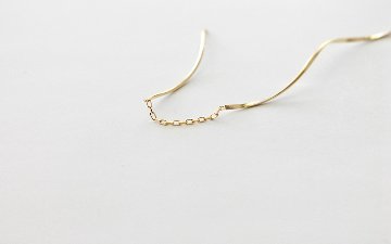 K18 Hineri チェーンピアス rpa1989023の画像