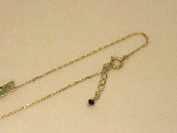 K18 ゴールド ネーム レタード ブレスレット rpanamebre24の画像