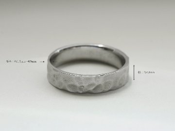 K18 ノック リング メンズ （ペア対応） rpa30517m22の画像