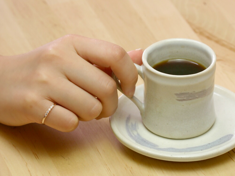 K18 ファイブ ダイヤモンド ピュア リング rpa1968122の画像