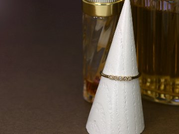 K18 ファイブ ダイヤモンド ピュア リング rpa1968122の画像