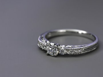 K18 アンティーク ダイヤモンド リング rpa1905422の画像