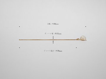 K18 ベネチアン チェーン キャッチ rpaub5523の画像