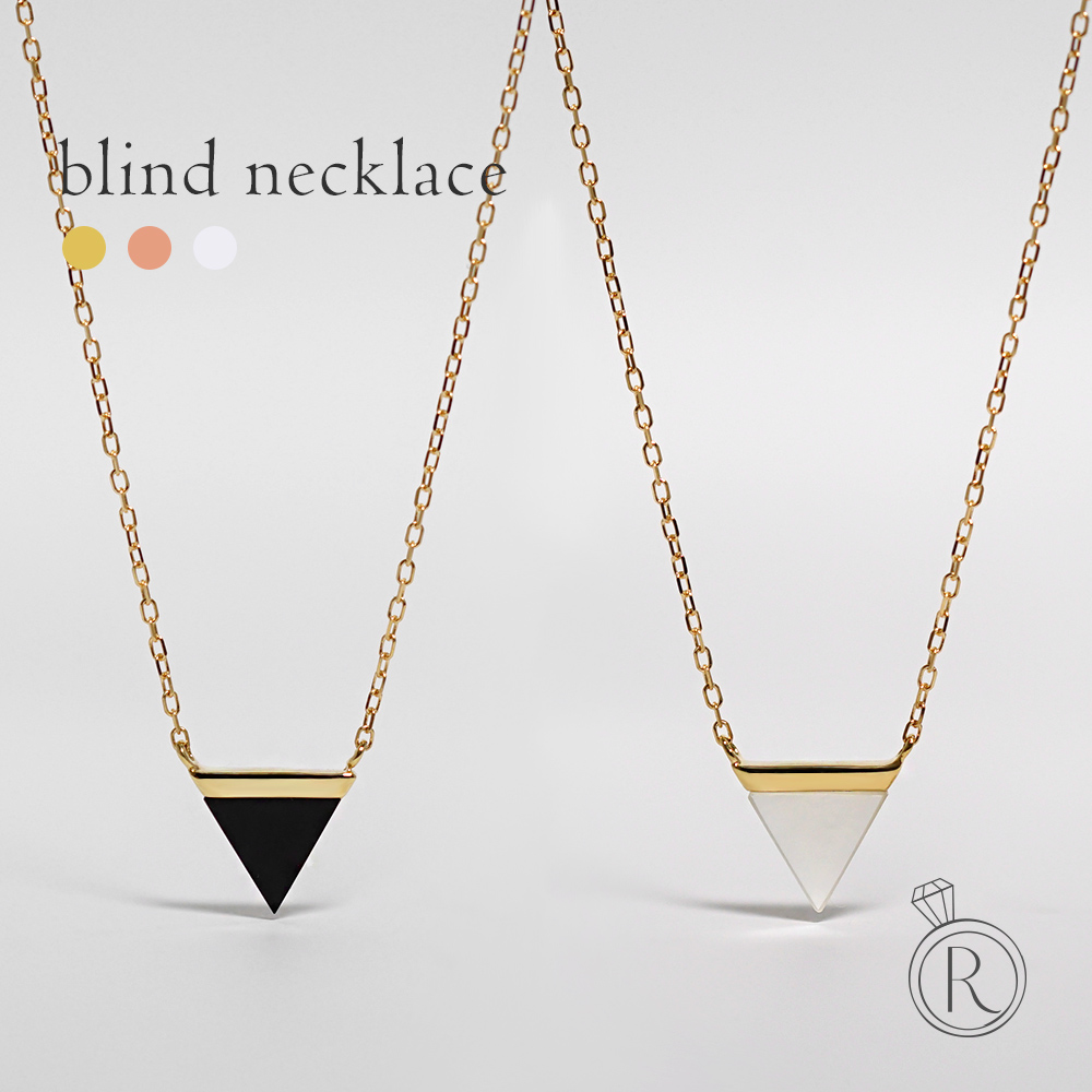 K18 ブラインド ネックレス rph63524521の画像