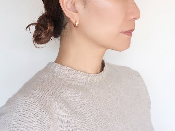 【片耳販売】 K18 プルマ フープピアス 13mm rph43232723の画像