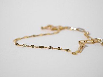 K18 クリップレア ブレスレット rpu200124の画像