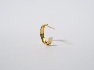 K18 麦穂 フープ ピアス rpaub6423の画像